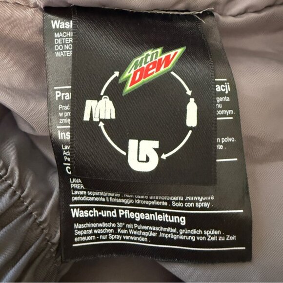 Burton Mountain Dew Collab Jacket Dryride Snowboarding Ski Snow Coat Mens XL - Picture 3 of 15